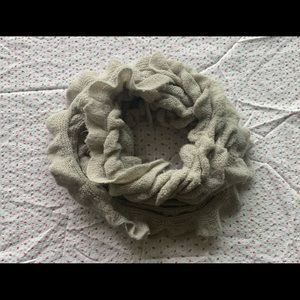 Soft light gray scarf